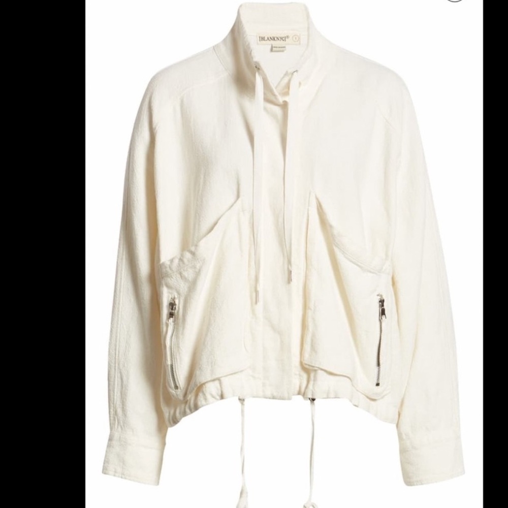 🆕 Blank NYC linen blend utility Jacket - Picture 3 of 8